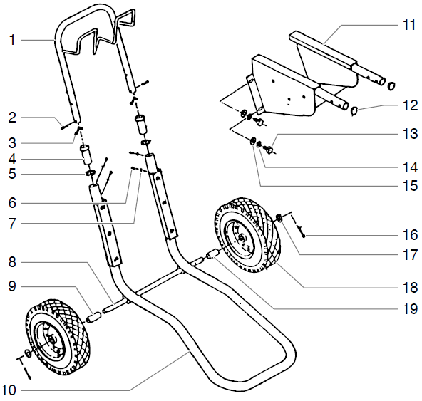 1100xc Frame Assembly Parts